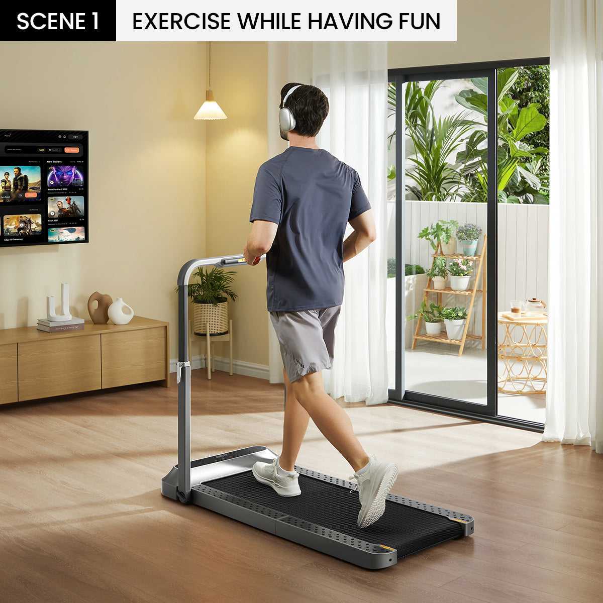 R2 Walk&Run 2IN1 Foldable Treadmill